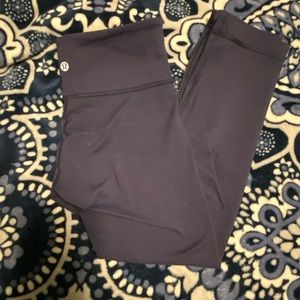 Lululemon Navy Crops - Size 4